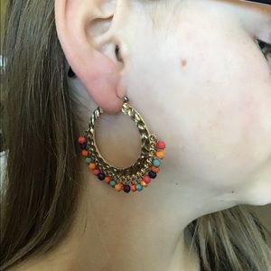 Pierced earrings